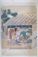 職人絵画　全24枚彩色木版画