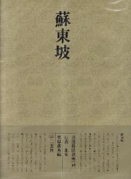 書道技法講座49 行書 蘇東坡 北宋