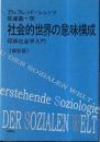 社会的世界の意味構成 理解社会学入門 改訳版