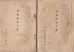 貨物輸送手続　昭和15年・昭和22年　2冊一括