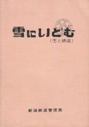 雪にいどむ　(雪と鉄道)