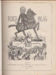 PUNCH or The London Charivari(英文 パンチ英国風刺漫画)VOL.65 1873 合本1冊