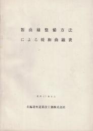 新曲線整備方法による緩和曲線表