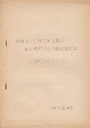 小樽港と札樽工業地帯の輸送機関別屯当輸送費資産　昭和36年1月