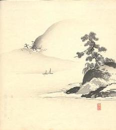 団扇絵石版画見本（明治ー昭和初期）