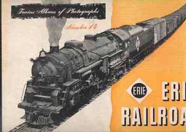 trains album of railroad photographｓ 14）ERIE RAILROAD(エリー鉄道 