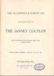THE JANNEY COUPLER　（ジャネー連結器）