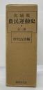 宮城県農民運動史　全2巻