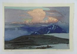 吉田博版画　日本アルプス十二題の内