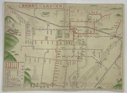 四月一日改正バス新路線図（札幌）