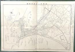 函館市及近郊平面図