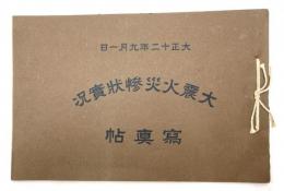 大震災惨状実況　写真帖