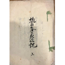 桃山春の神?遊記 上巻　/桃山御殿春の神?遊び/この書は今より400年の昔、秀吉の妾淀君の乱行を・・・　/淀君 房中 替え話/艶本/春本/春話/地下出版?/珍本