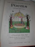 the golden picture book of poems to read and to learn