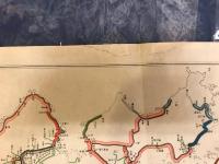 本線路有效長種別図　昭和15年5月現在　縮尺二百十万分の一