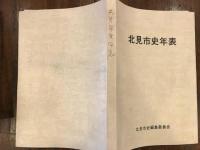 北見市史年表　【訂正表　付】