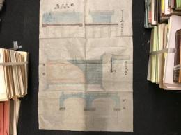橋台　橋脚図　　原図