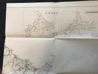 北海道開発局関係事業箇所図　官房開発計画課作成　　昭和５６年度