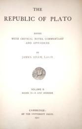 The Republic of Plato　Vol.2 Books VI-X & Indexes