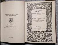 Plato　Moral and Political Ideals　The Cambridge Manuals of Science and Literature