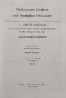 Shakespeare Lexicon and Quotation Dictionary　every word defined and locared, more than 50,000 quotations identifled Vol.II N-Z