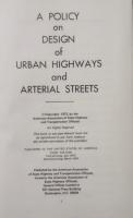 A Policy on Design of Urban Highways and Arterial Streets　1973