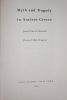 Myth and Tragedy in Ancient Greece