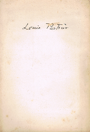 Louis Pasteur　ルイ・パストール