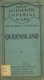 AUTHENTIC IMPERIAL MAPS　QUEENSLAND　クイーンズランド地図