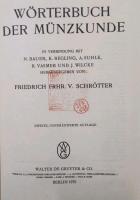 Wörterbuch der Münzkunde