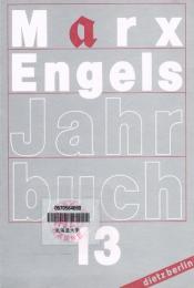Marx-Engels-Jahrbuch　第13巻　マルクス・エンゲルス年鑑