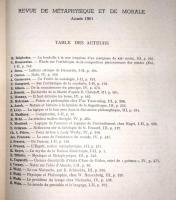 Revue Philosophique de la France Et de l'Étranger 　Tome CXLVIIIー1958