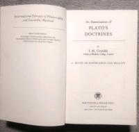 An Examination of Plato's Doctrines Volume 2　Plato on Knowledge and Reality