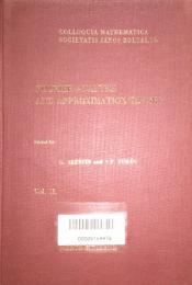 Fourier analysis and approximation theory Vol.Ⅱ　Colloquia mathematica Societatis János Bolyai 19