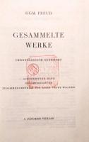 Sigmund Freud　Gesammelte Werke　Chronologisch Geordnet　Band XVIIl 18巻　Gesatregister