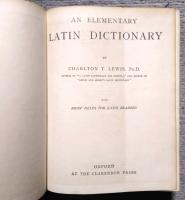 AN ELEMENTARY LATIN DICTIONARY