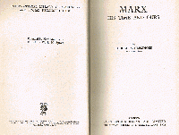 Marx His Times and Ours
