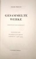 Sigmund Freud　Gesammelte Werke　Chronologisch Geordnet　Band VII 7巻　Werke aus den Jahren 1906-1909