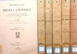 Dictionnaire De Droit Canonique  Tome I-Tome VI (T.Premier-T.sixième)　教会法辞典 (I-VI) 6冊セット