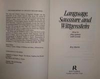 Language,Saussure and Wittgenstein　How to play games with words
