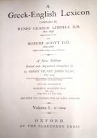 A Greek- English Lexicon　New Edition　Vol.1 A-K