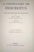 A commentary on Herodotus　With Introduction and Appendixes Volume 1