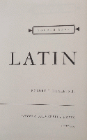 Latin　Fourth Year