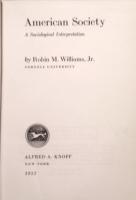 American Society　A Sociological Interpretation