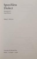Speechless Dialect　Shakespeare's Open Silences
