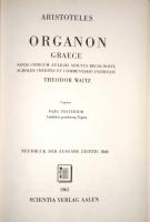 ARISTOTELES　ORGANON　Graece  1・2　アリストテレス論理学　ギリシャ語版　①categoriae、hermeneutica、analytica priora②analytica posteriora、topica  (2冊セット)