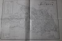 神奈川県管内全図　裏側は埼玉県管内全図　大日本管轄分地図　復刻版