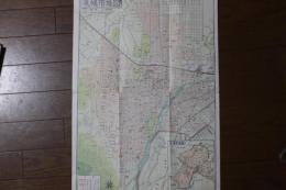 札幌地図　付観光案内　≪昭和３０年初期頃≫