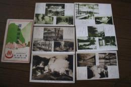 絵葉書　名勝絵葉書　（北海道登別温泉　第一瀧本館ほか）6枚