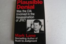 Plausible Denial　　（洋書）